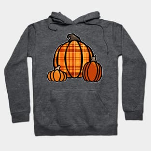 Warm Plaid Pumpkin Hoodie
